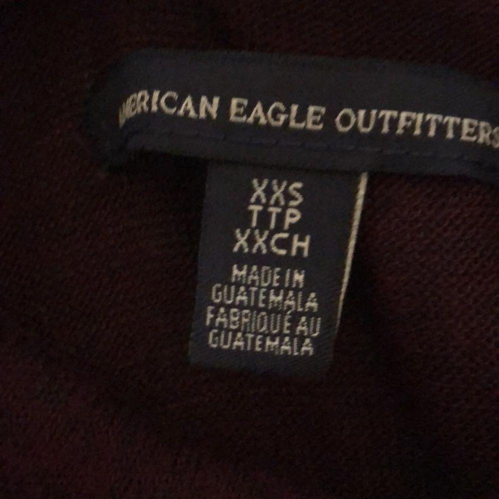 American Eagle Super Soft Chic Purple Turtleneck Dress - XXS - Picture 6 of 6